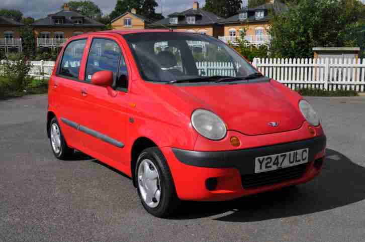 2001 MATIZ SE+ JUST 35,000ms FSH JUST