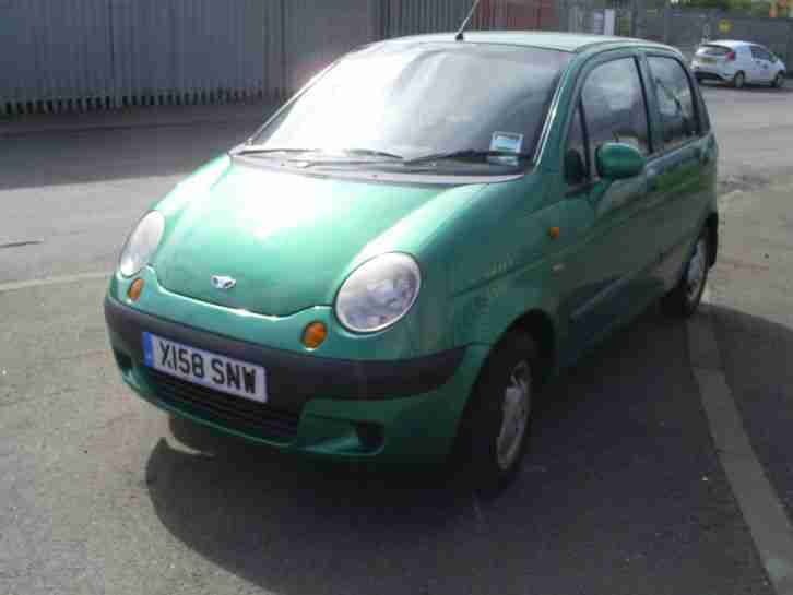 2001 MATIZ SE PLUS GREEN SPARES OR