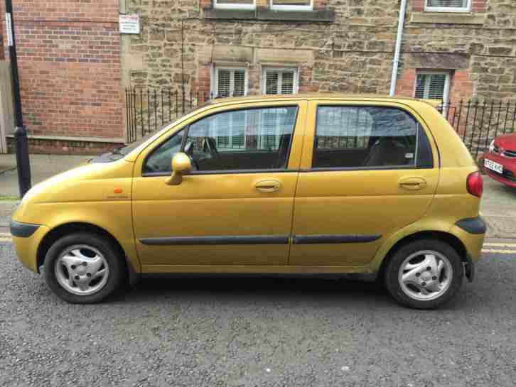 2001 DAEWOO MATIZ SE PLUS RELISTED DUE TO TIMEWASTER PX TO CLEAR, NO RESERVE