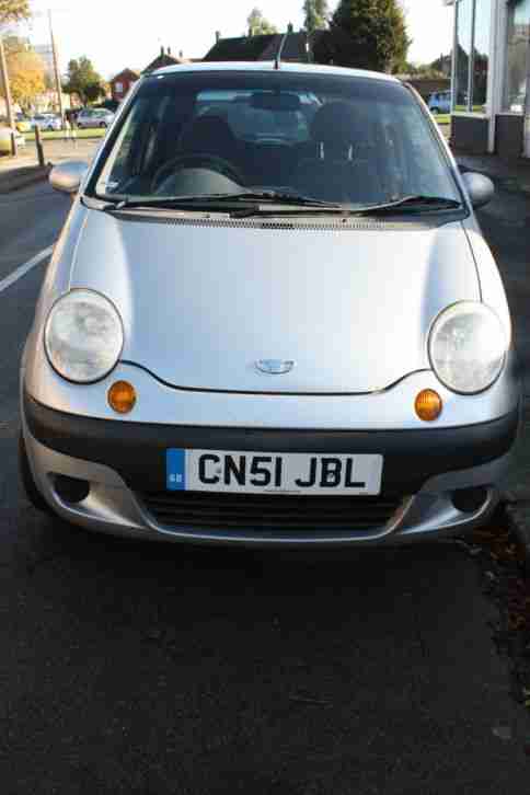 2001 DAEWOO MATIZ SE PLUS SILVER