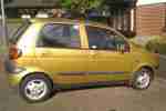 2001 MATIZ SE PLUS YELLOW