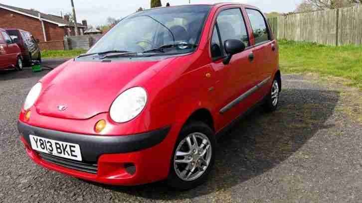 2001 DAEWOO MATIZ SE RED 106 KA FIESTA CORSA ETC