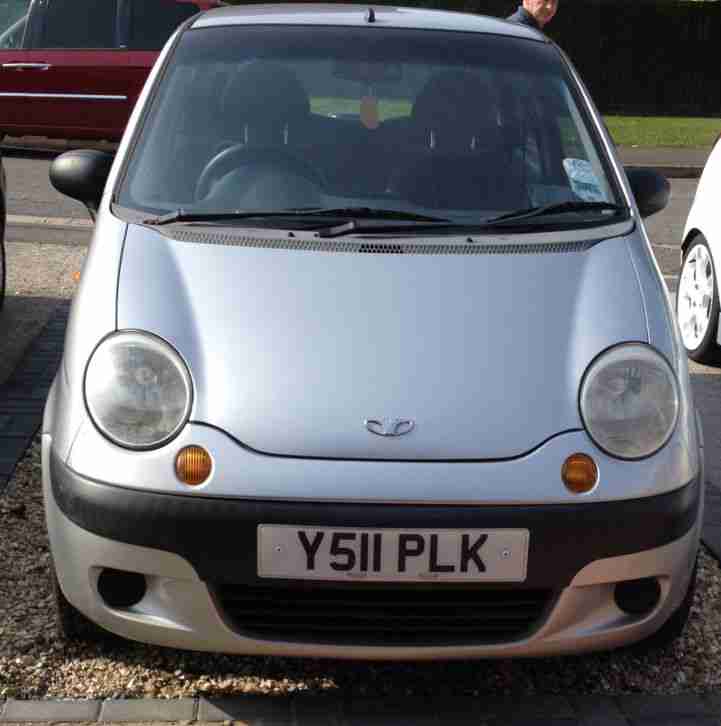 2001 DAEWOO MATIZ SE SILVER
