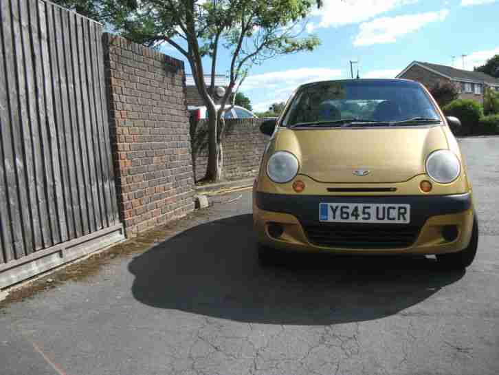 2001 MATIZ SE YELLOW