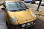 2001 MATIZ SE YELLOW (spares or