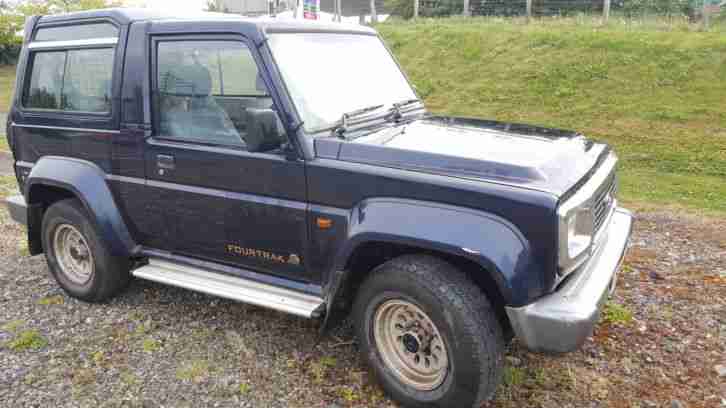 2001 FOURTRAK INDEPENDENT TDX BLUE