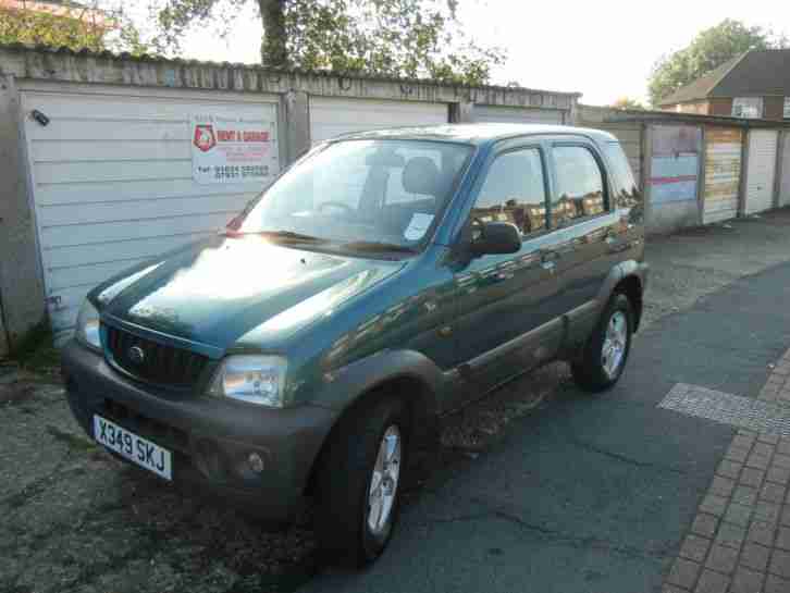 2001 DAIHATSU TERIOS EL GREEN CHEAP 4X4