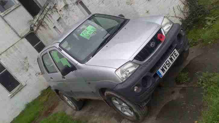 2001 DAIHATSU TERIOS EL SILVER
