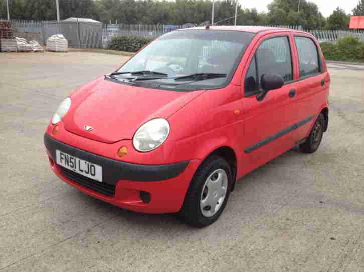 2001 Daewoo Matiz 0.8 SE * Sold as spares or repairs only *