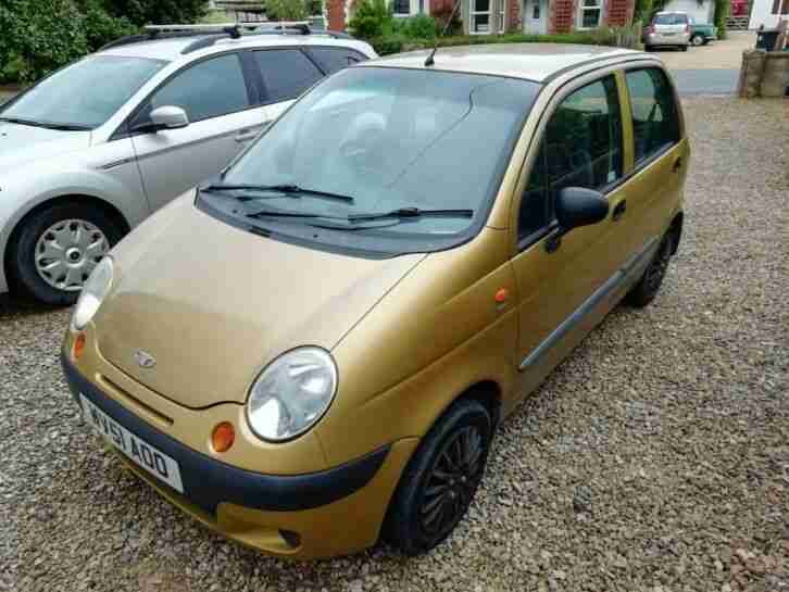 2001 Daewoo Matiz 5 Door Only 74000 Miles Cheap Insurance