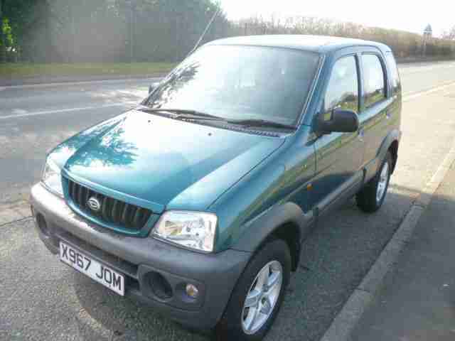 2001 Daihatsu Terios 1.3 EL 4x4 41484 miles shrewsbury