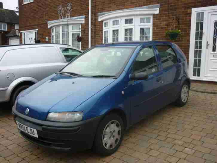 2001 PUNTO 1.2 BLUE nice little car, 1