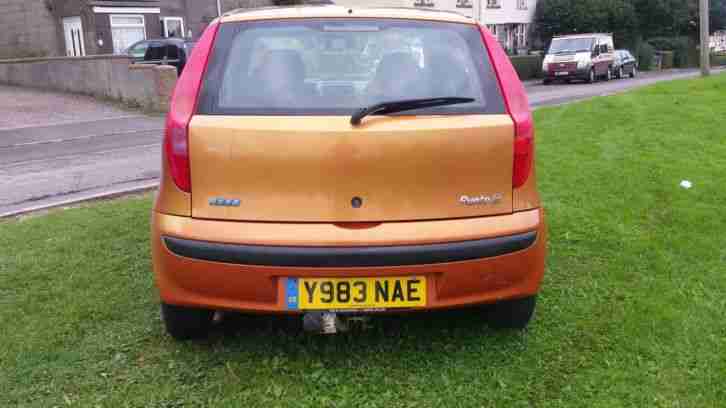 2001 FIAT PUNTO ELX