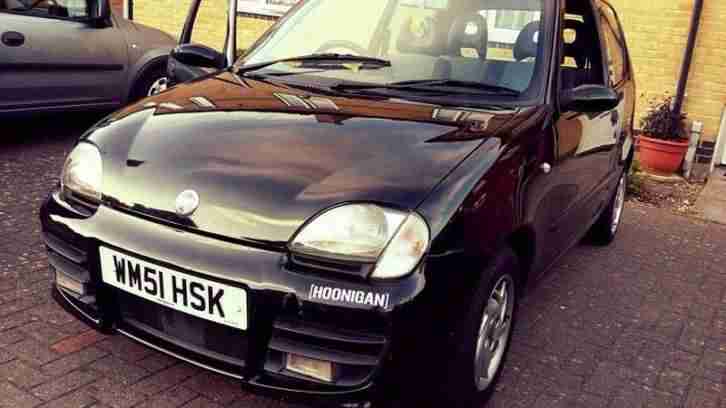 2001 FIAT SEICENTO SPORTING BLACK