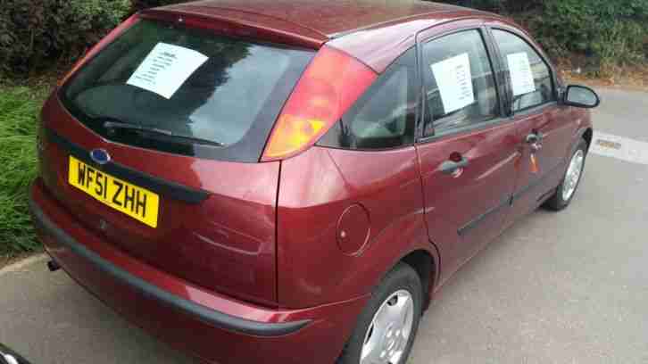 2001 FOCUS CL RED 1.4 CC EXC M.P.G .USED