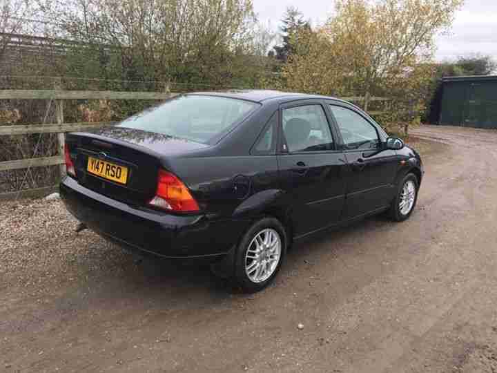 2001 FORD FOCUS GHIA 1.8 TDDI SALOON, DIESEL, 12 MONTHS MOT, LOW MILES