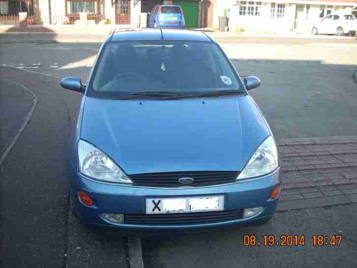 2001 FORD FOCUS GHIA BLUE 2 OWNERS