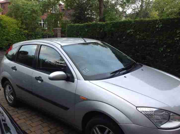 2001 FORD FOCUS ZETEC SILVER