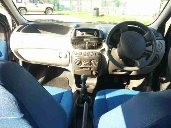 2001 Fiat Punto 1.2, Black, MOT til Sept 2016, Low Miles, Spares or Repair