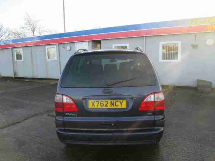 2001 Ford Galaxy 1.9TD ( 115ps ) DIESEL Zetec