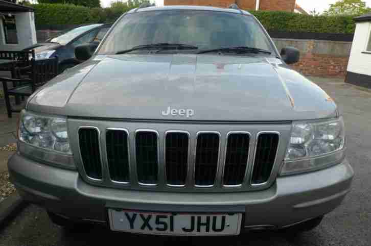 2001 GRAND CHEROKEE CRD LTD AUTO SILVER