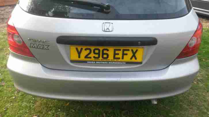 2001 HONDA CIVIC MAX (SPARES OR REPAIRS)