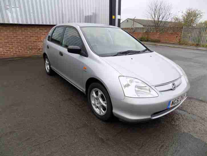 2001 HONDA CIVIC S 1.6 16V PETROL APRIL 2016 MOT