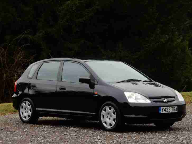 2001 HONDA CIVIC S BLACK
