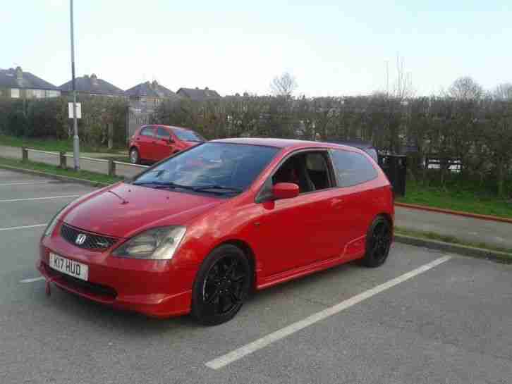 2001 CIVIC TYPE R RED