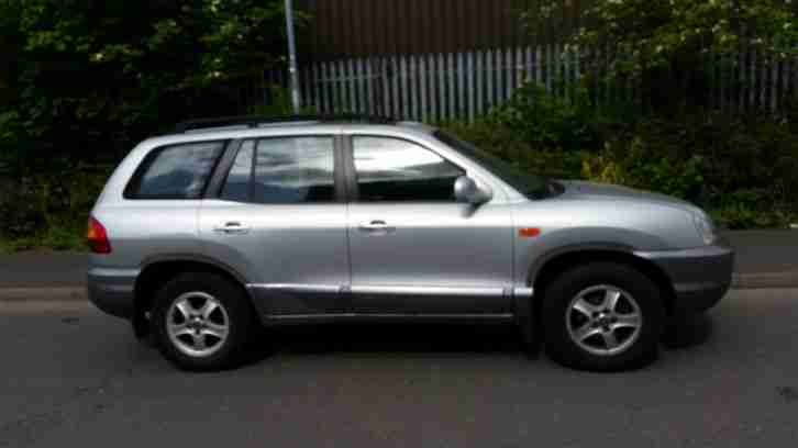 2001 HYUNDAI SANTA FE, Moted, 86000 miles, 2.4 petrol
