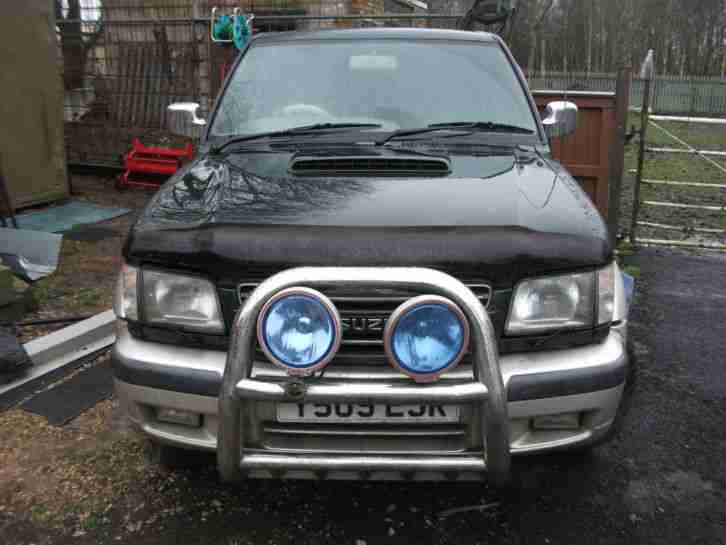 2001 ISUZU TROOPER CITATION LTD EDITION GREEN/SILVER SPARES&REPAIRS BIG SPEC