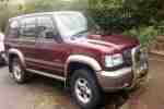 2001 TROOPER LWB RED SILVER