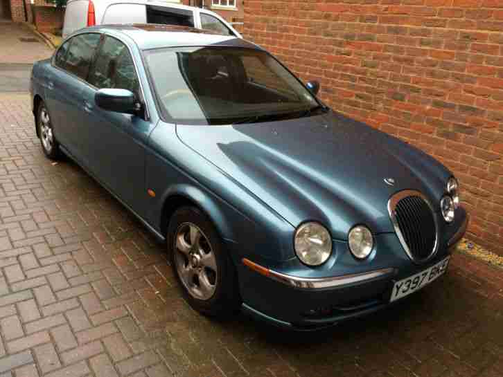 2001 JAGUAR S-TYPE V6 SE AUTO BLUE