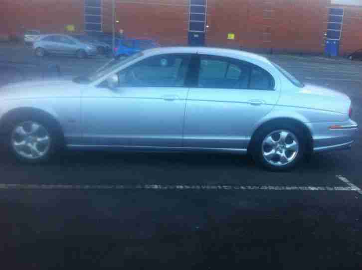 2001 JAGUAR S-TYPE V6 SE AUTO SILVER