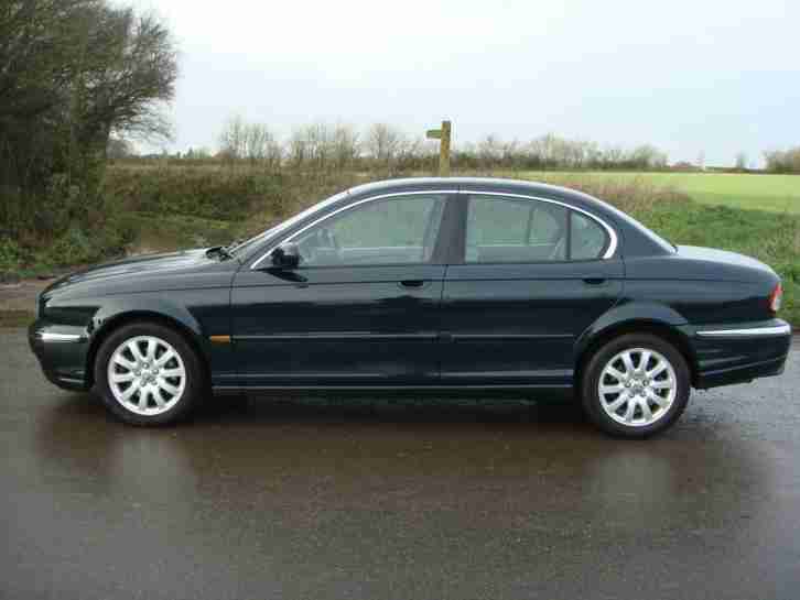 2001 JAGUAR X-TYPE 2.5 V6 4WD 4X4 AUTOMATIC PETROL GREEN AIRCON UK REGISTERED