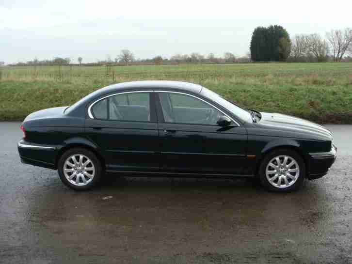 2001 JAGUAR X TYPE 2.5 V6 4WD 4X4 AUTOMATIC PETROL GREEN AIRCON UK REGISTERED