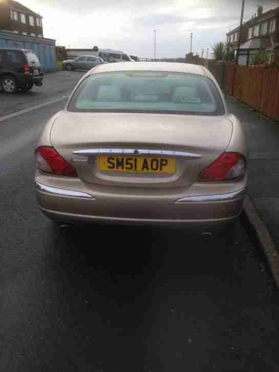 2001 JAGUAR X-TYPE V6 BEIGE,LONG MOT ,4 X 4 WHEEL DRIVE