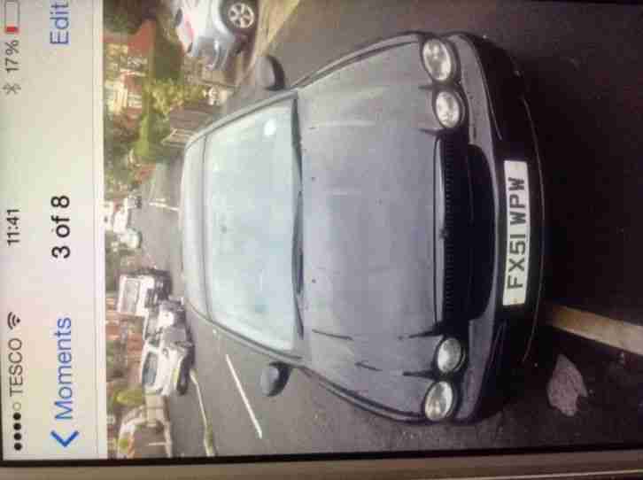 2001 JAGUAR X-TYPE V6 BLACK