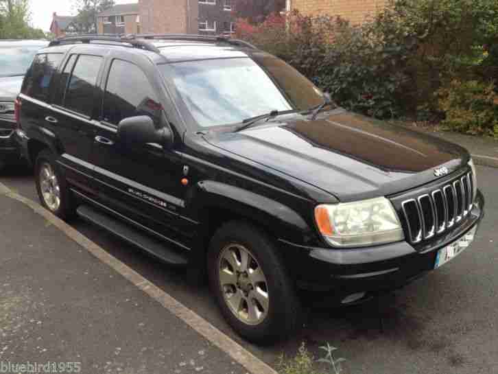 2001 JEEP GRAND CHEROKEE 60TH ANN. BLACK
