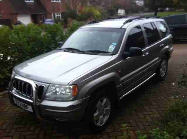 2001 GRAND CHEROKEE LIMITED SILVER