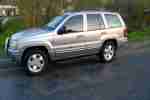 2001 GRAND CHEROKEE LIMITED SILVER lpg