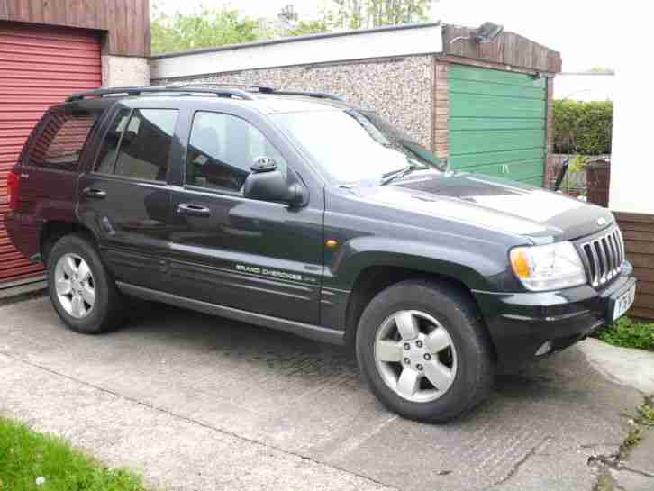 2001 GRAND CHEROKEE LIMITED V8 BLACK