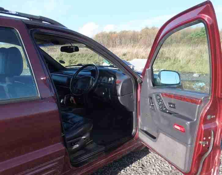 2001 JEEP GRAND CHEROKEE LIMITED V8 RED