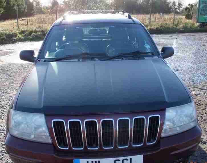 2001 JEEP GRAND CHEROKEE LIMITED V8 RED