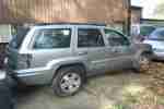 2001 GRAND CHEROKEE LIMITED V8 SILVER