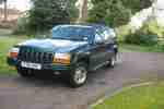 2001 GRAND CHEROKEE LPG PETROL GREEN