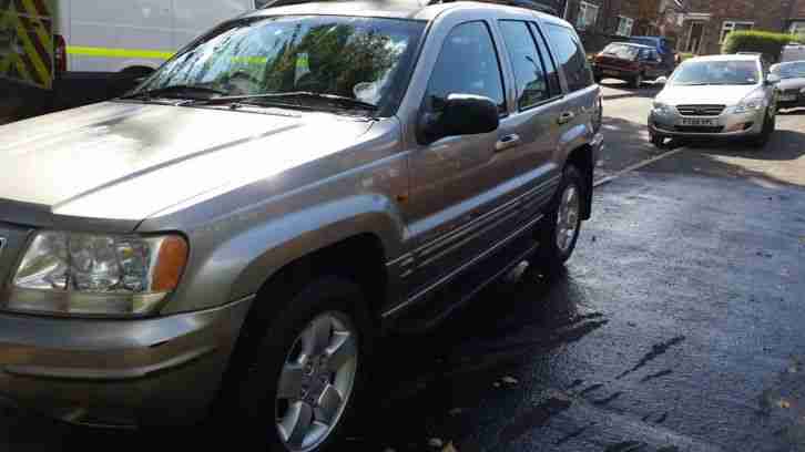 2001 JEEP GRAND CHEROKEE LTD TD A SILVER no reserve