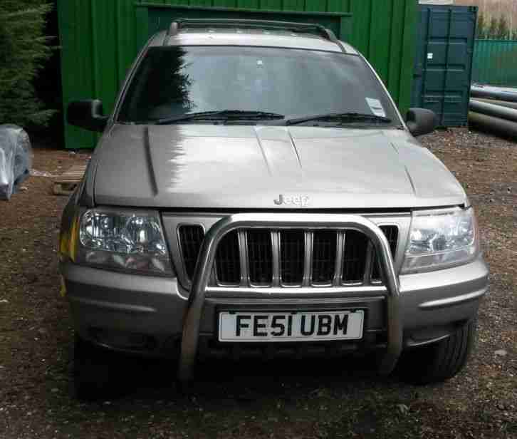 2001 GRAND CHEROKEE LTD TD spares or