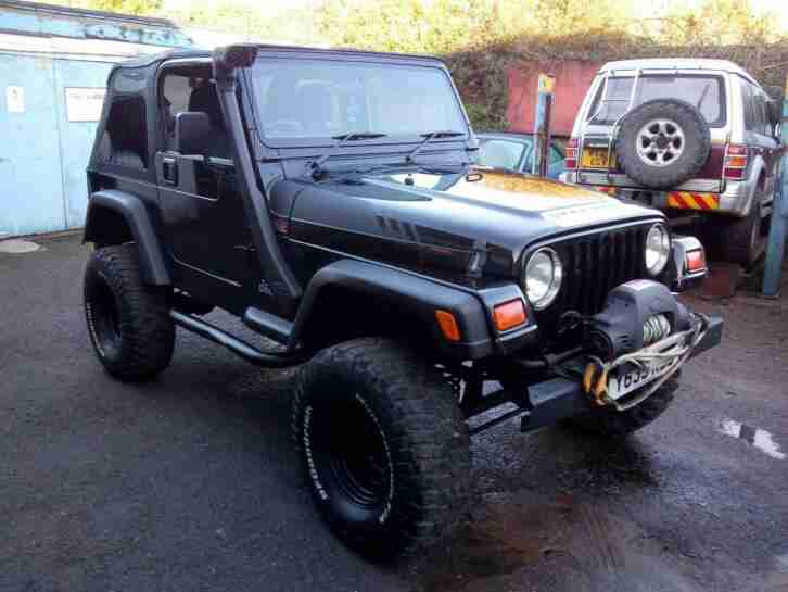 2001 JEEP WRANGLER 4.0 PETROL SPORT 4X4 MANUAL, OFF ROADER, SOFT TOP, AIRCON