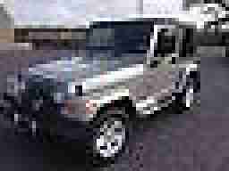2001 JEEP WRANGLER 60TH ANNIVERSARY SILVER PETROL